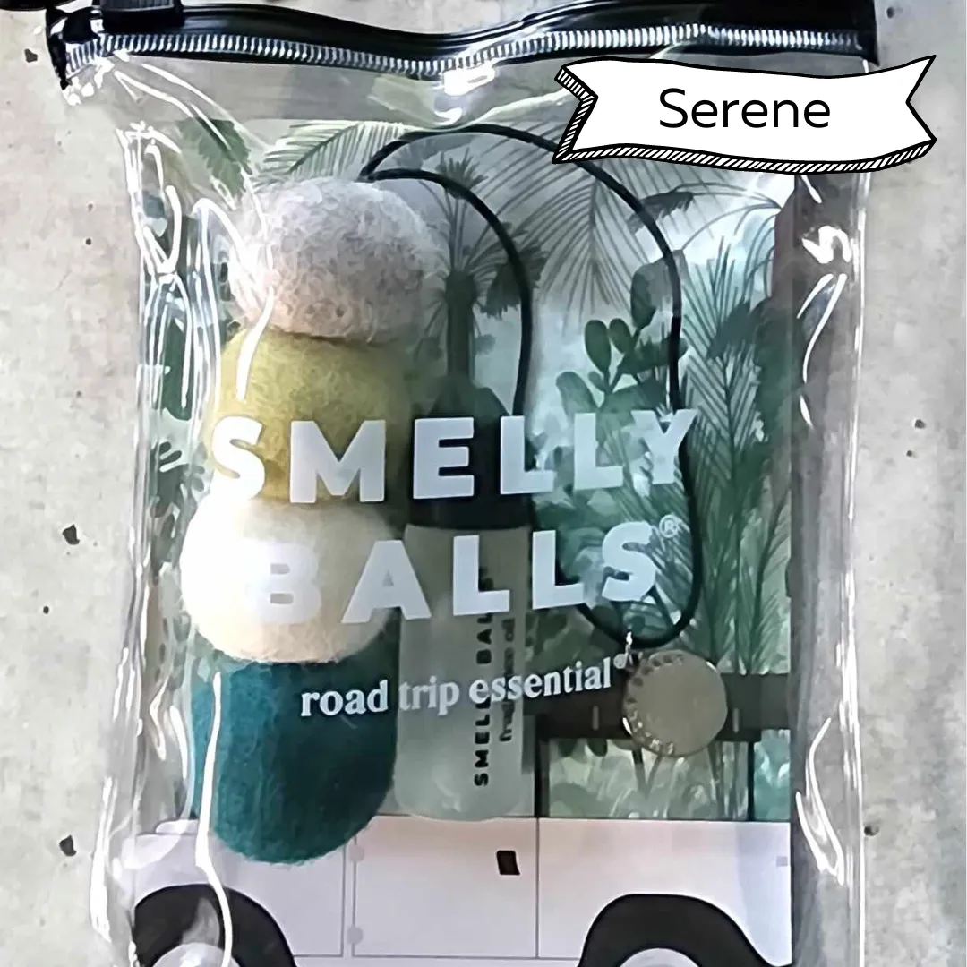 We've got Smelly Balls! The latest thing in reusable air fresheners.