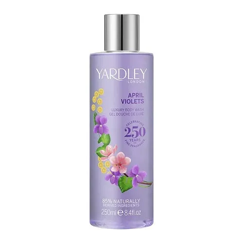 Yardley of London April Violets Body Wash 250ml